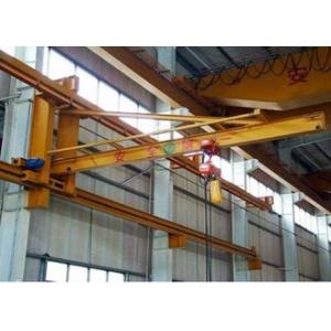 Warehouse Wall Mounted Jib Crane Traveling With Cabin Pendant Remote Control
