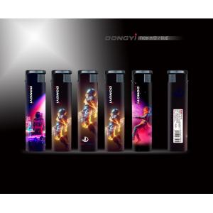 China Portable Plastic Lighter Five Colors Disposable Refillable Windproof Lighter Encendedor supplier