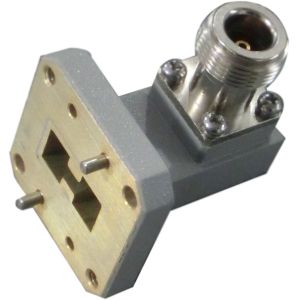 China Double guide d'ondes strié à l'adaptateur coaxial supplier