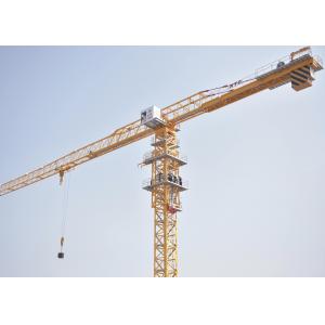 China Topless Flat Top Tower Crane 60 Meters Jib Construction Crane supplier