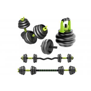 China Gym Adjustable 20kgs Dumbbell Barbell Sets Fitness Equipment Cement supplier