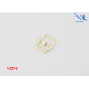 China Fashion Design Shoe Strap Buckles Hardware 8mm Size Hand Polished With Plating K2242 supplier