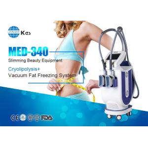 China 2 Handles Cryotherapy Fat Freezing Device For Weight Loss MED-340 Rapidly Slimming Machine supplier