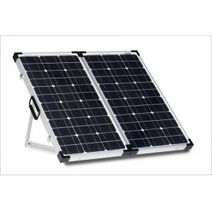 China 100 W Folding Solar Panels Anti - Reflective With Heavy Duty Padded Easy Carry Bag supplier