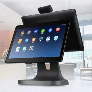 15.6'' Dual Touch Screen POS Terminal Match Biometric Payment