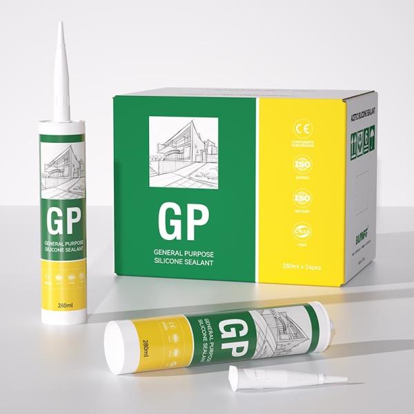 China One Component GP Silicone Sealant 280ml General Purpose Silicone Sealant for sale