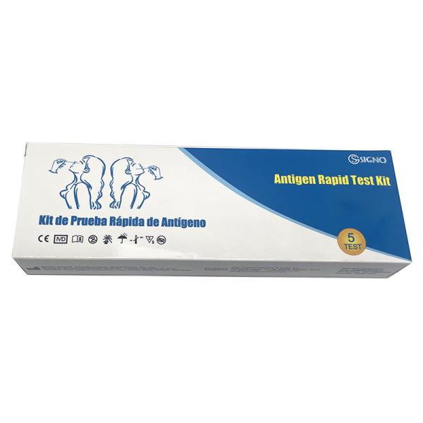 China Teste rápido Kit Nasal Swabs dos Sars Cov 2 do antígeno do anticorpo/classe cotonete da garganta II supplier