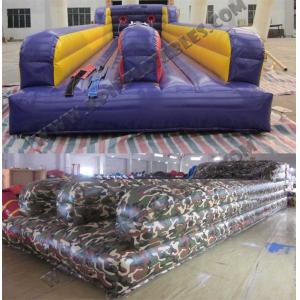 Camouflage Bungee run,,inflatable active sport game KSP063