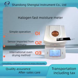 Principe rapide de l'analyseur ST-60 d'humidité d'halogène d'Oven Drying Method international