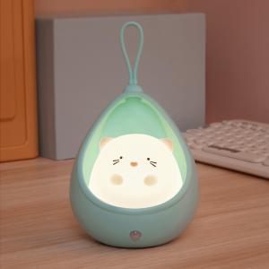 Cute Cat Lamp, Kitty Night Light for Girls Bedroom, Gifts for Women Teen Girls Kids Baby, Kawaii Lamp Nursery Nightlight