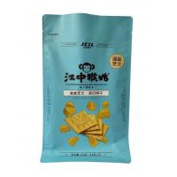 China Customizable Quad Bottom Metalised Food Packaging Bag For Cookies Snack on sale