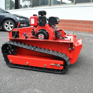 Hammer Knife Flail Mower , Automatic Robot Lawnmower Remote Control