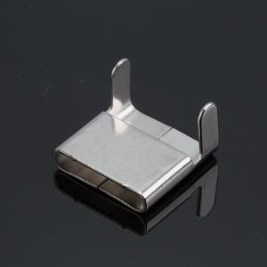 Adjustable 201 304 316 Stainless Steel Wing Seal Strap Buckle L Type Nature Color