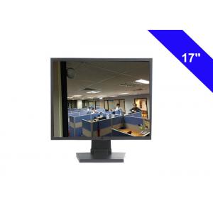 35W LCD CCTV Monitor 17 Inch , CCTV Display Monitors No Trailing Effect