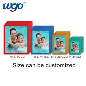 ISO9001 Restickable Wall Mounted Photo Frames 2.5x3.5 Inch Size Customized