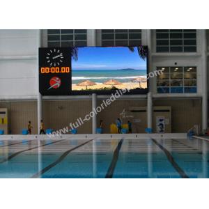 China IP40 Low Noise Stadium LED Display 120°Ultra Wide Viewing Angle supplier