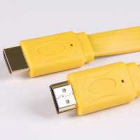 China Flat Audio Link Cable HDMI wire , usb audio cable Customized Length on sale