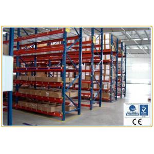 Custom 1500-3900mm Length, 2-12 Levels, Heavy Duty and Metal Industrial Pallet Racking