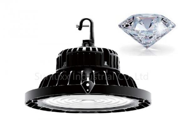 Die Cast Aluminum Shell LED High Bay Fixtures IP66 Waterproof For Wet Location