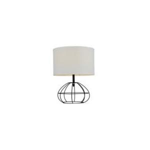 White SAA E27 Wrought Iron Bedside Table Lamps