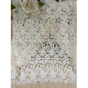 120cm Allover Lace Fabric Embroidery Multipattern OEKO TEX 100 Approved