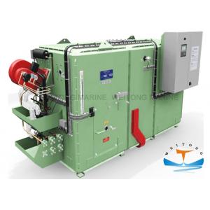 Noiseless Waste Oil Incinerator , Incinerator Onboard Ship With Pneumatic Control