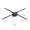 China 50cm Spinning Led Display With 16gb Card 3d Hologram Showcase Holographic Screen Projector 3d Holographic Fan wholesale