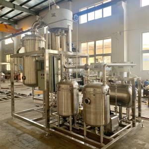 China Plant oil extraction ethanol recovery unit Falling Film Evaporator supplier