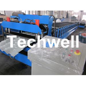 China Tipo manual, automático rollo de acero de la teja del color que forma la máquina con el alto grado 45# AXIS supplier
