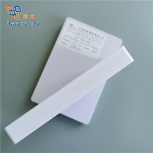 China YINGCHUANG 1.22 x 2.44m high hardness rigid 10mm 12mm 15mm white color PVC foam board for construction wholesale