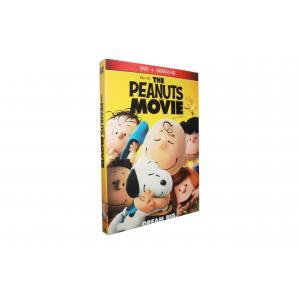 Free DHL Ship@Disney Cartoon DVD Moveis The Peanuts Movie Wholesale!!Top Quality