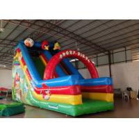 China Inflatable Crazy Bird Toddler Water Slide , Attractive Jumping Castle Water Slide on sale