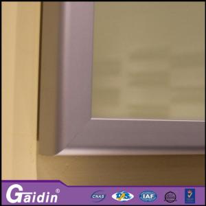 China anodized wooodgrain glass insert 1000 to 6000mm kitchen cabinet aluminum door frame supplier