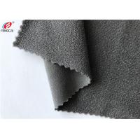 China Shiny 92% Nylon 8% Spandex OK Fabric Tricot Brush Loop Fabric Garment Use on sale