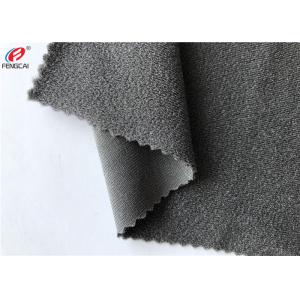 China Shiny 92% Nylon 8% Spandex OK Fabric Tricot Brush Loop Fabric Garment Use supplier