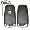 China Ford 3Buttons Smart Key Shell with Emergency Key Insert wholesale