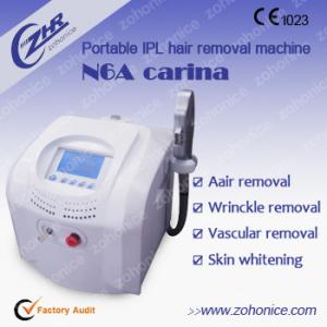 China Portable IPL Hair Removal Machines / Skin Rejuvenation Machine For Hair Treatment supplier