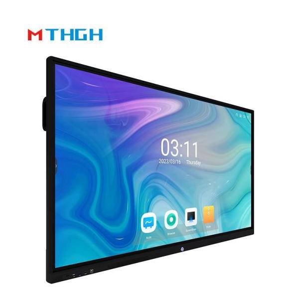 4K 98 pouces écran interactif multi-touch tableau blanc 16:9