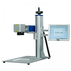 CE ISO Portable Split Laser Marking Machine Smaller Bench Top Laser Marking Machine