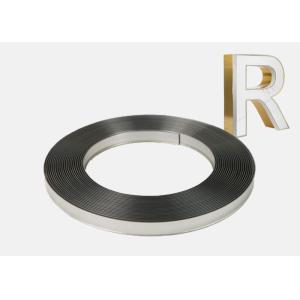 China Frontlit 3M Vinyl Trim Cap a letra de canal que 3d conduziu a rua de 1 polegada iluminou o tampão plástico da guarnição do sinal supplier