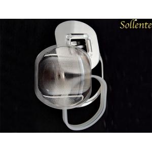 Non Glare Glass COB LED Lens With Aluminum Reflector 107mm 150*70 Degree