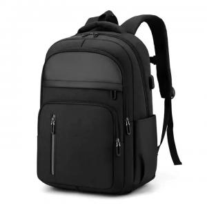 China 15.6'' 16 Travel USB Computer Custom Made Waterproof Washable Men Backpack With USB Charging Port supplier