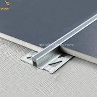 China Decorative Metal Edge Trim Expansion Joint Profile Chrome L Tile Trim on sale