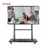 HD All In One Infrared Touch Screen Monitor 75" For Work Discussion