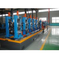 High Precision Carbon Steel ERW Tube Mill Line With Worm Adjustment