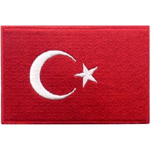 China Durable Custom Velcro Turkey Flag Patch Iron On Patches South Africa supplier