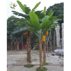 UVG BTR047 indoor large artificial plants with faux banana tree for garden landscaping