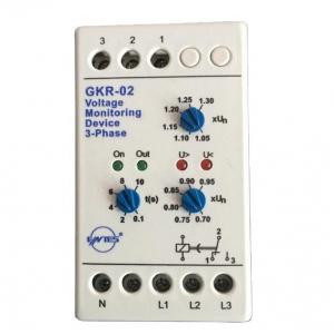 China GKR-02 Voltage Monitoring Device Relay GKR-02 Phase Failure And Phase-sequence Protection Relay For Motor Protection supplier