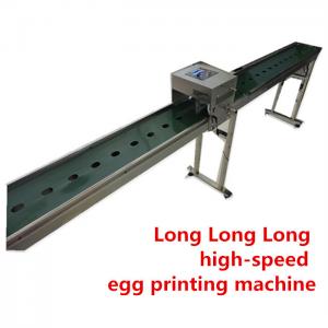 Moving Convenient 1-6 Nozzle Egg Printer Machine For Chicken Farm Production Line