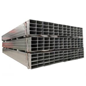 China ASTM A36 Pipe RHS Galvanized Steel Tube 40x80mm Gi Rectangular Pipe supplier